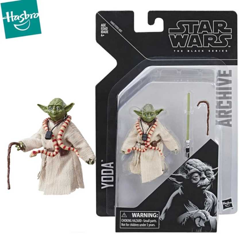 Archive Yoda - Hasbro (The Black Series (6”)) action figure collectible [Barcode 630509838370] - Main Image 2