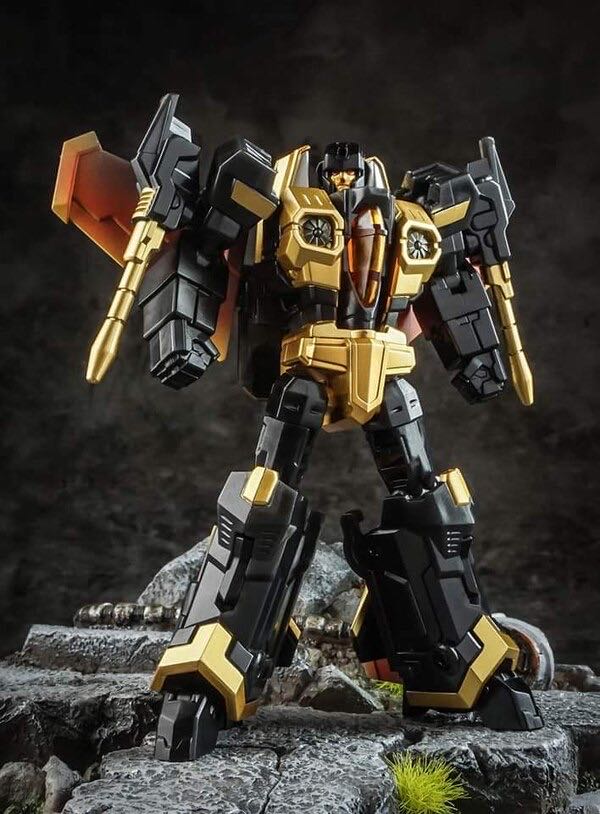 IF EX-20O Tyrant’s Wings Obsidian(Contrail) - Iron Factory (IDW) action figure collectible [Barcode 791348519148] - Main Image 2
