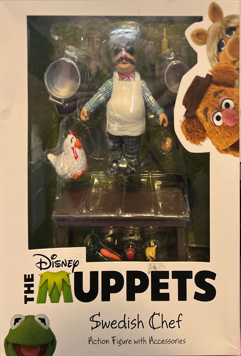 Muppets Swedish Chef - Diamond Select (Diamond Select - The Muppet Show - Best of - Series 2) action figure collectible [Barcode 699788843130] - Main Image 3