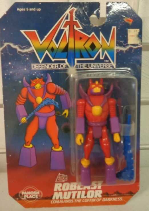 Robeast Mutilor - Panosh Place (Voltron: Defender of the Universe) action figure collectible - Main Image 1