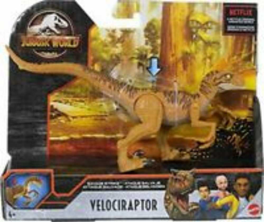 Velociraptor - Mattel (Jurassic World Camp Cretaceous) action figure collectible [Barcode 194735004201] - Main Image 2