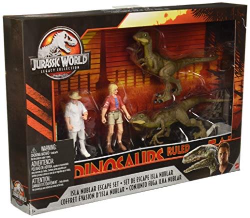 JP Isla Nublar Escape Set - Mattel (Jurassic World: Legacy Collection) action figure collectible [Barcode 887961867077] - Main Image 1