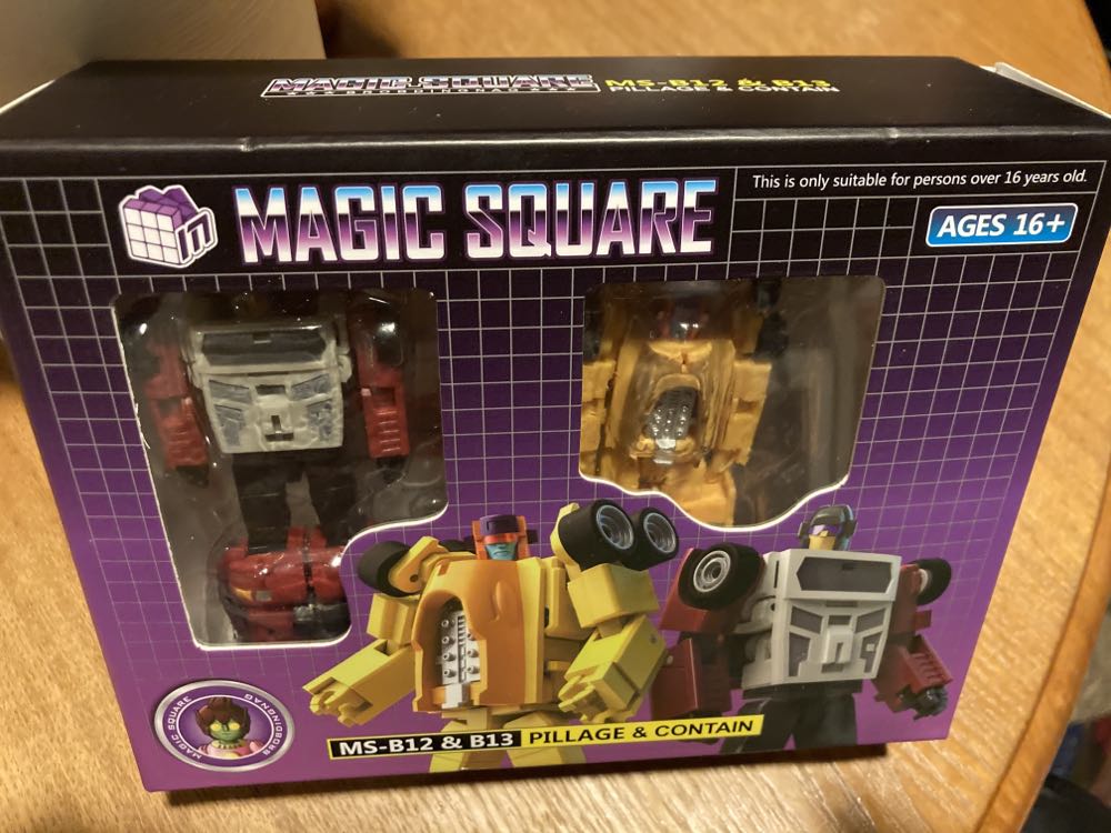 MS-B13 Contain(Deadend) - Magic Square (G1) action figure collectible - Main Image 4