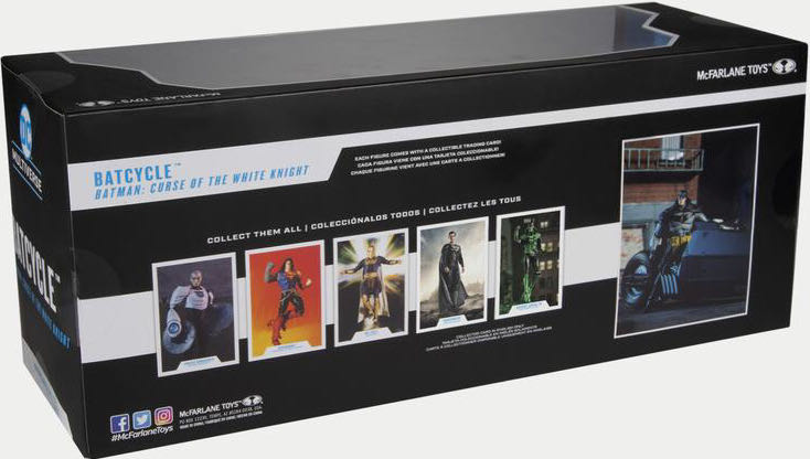 Batcycle - McFarlane - DC Multiverse (Batman: Curse of the White Knight) action figure collectible [Barcode 787926157031] - Main Image 4