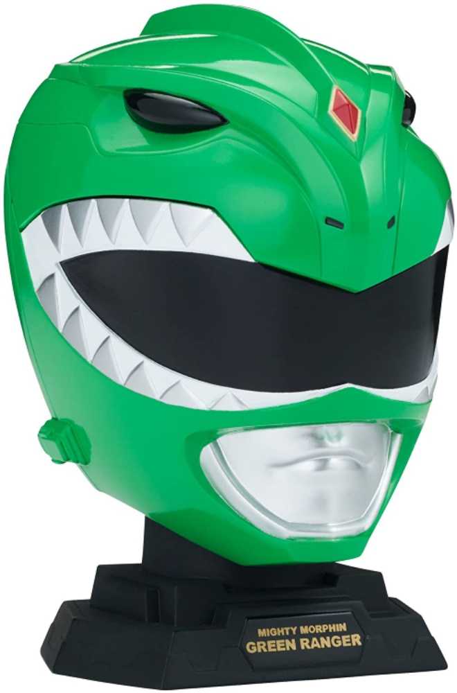 Mighty Morphin Green Ranger 1/4 Scale Helmet - Bandai (Power Rangers Legacy Collection) action figure collectible - Main Image 2
