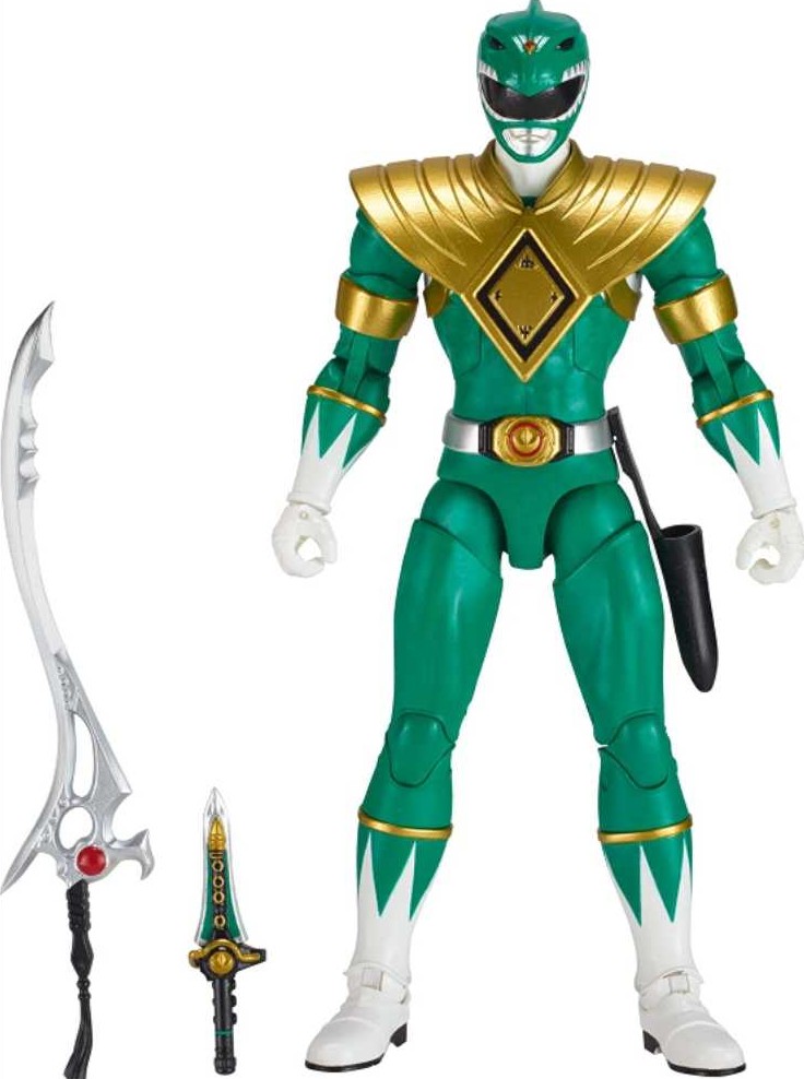 Mighty Morphin Green Ranger - Bandai (Power Rangers Legacy Collection) action figure collectible - Main Image 2