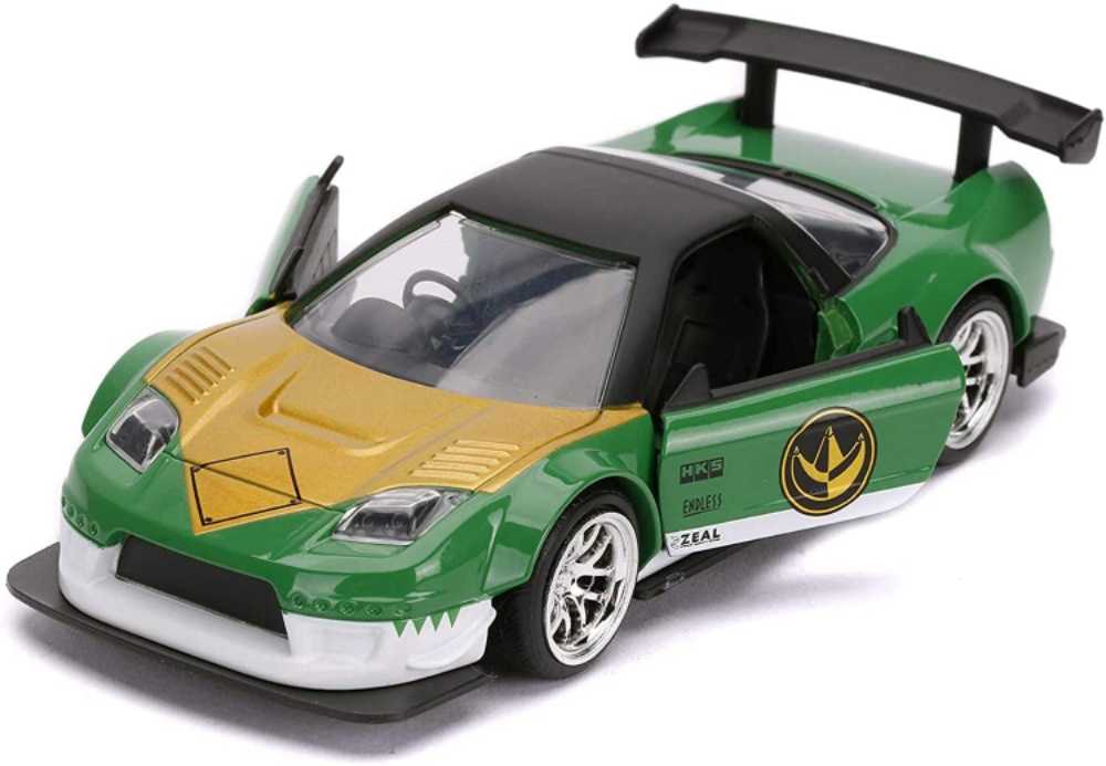 Green Ranger 2002 Honda NSX Type-R Japan Spec - Jada Toys (Power Rangers Die-Cast Collection) action figure collectible - Main Image 2