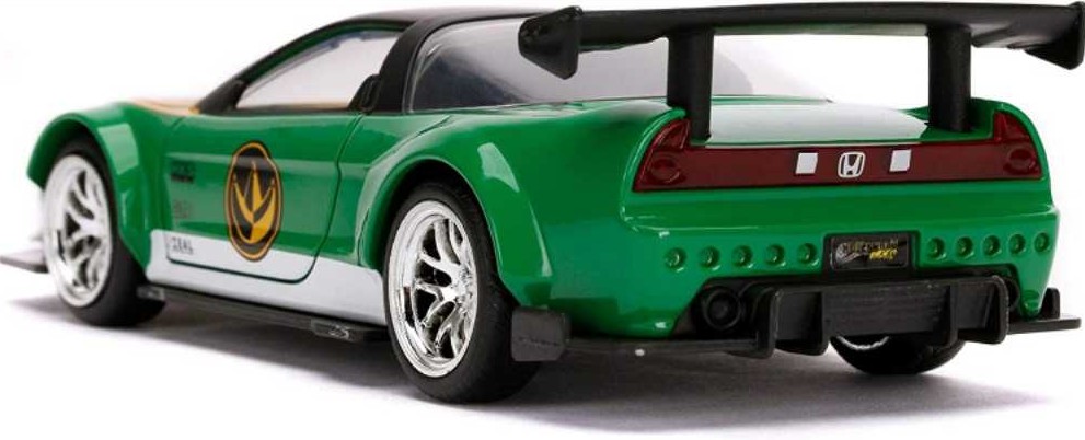 Green Ranger 2002 Honda NSX Type-R Japan Spec - Jada Toys (Power Rangers Die-Cast Collection) action figure collectible - Main Image 3