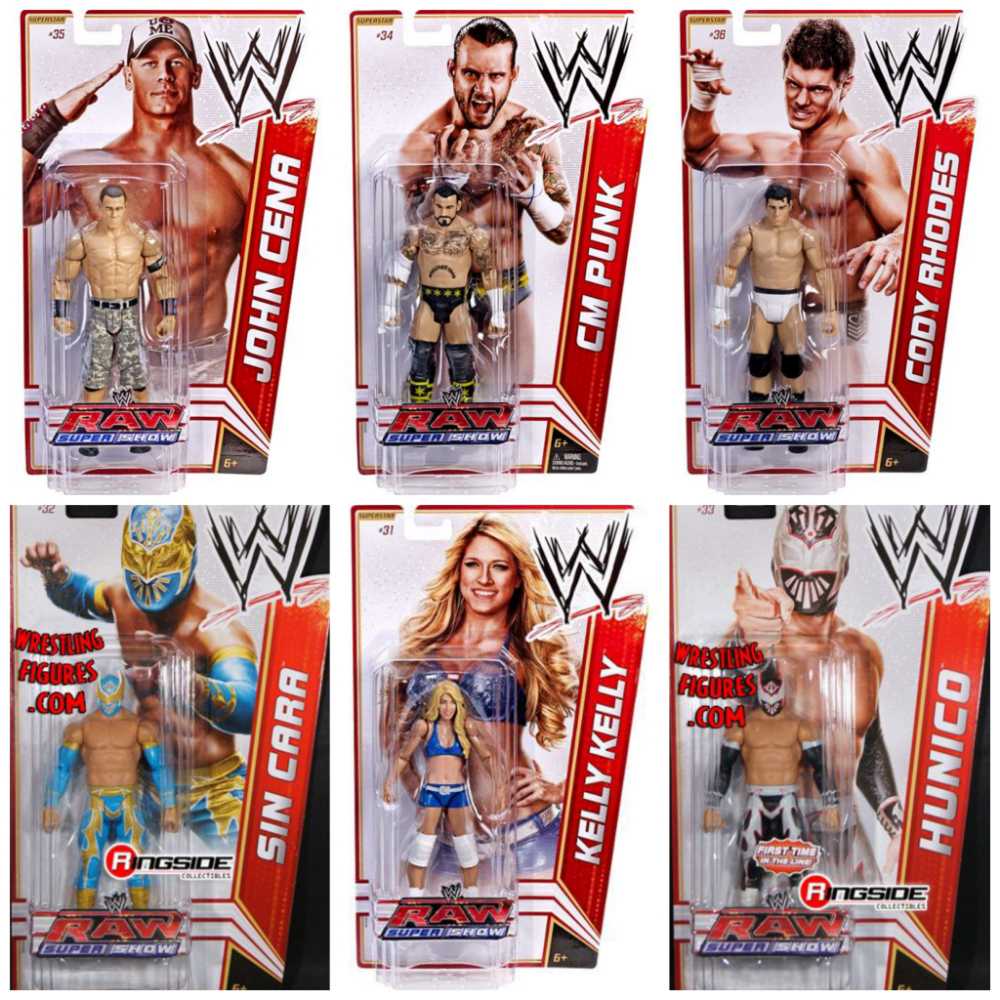 WWE basic series 18  action figure collectible - Main Image 1