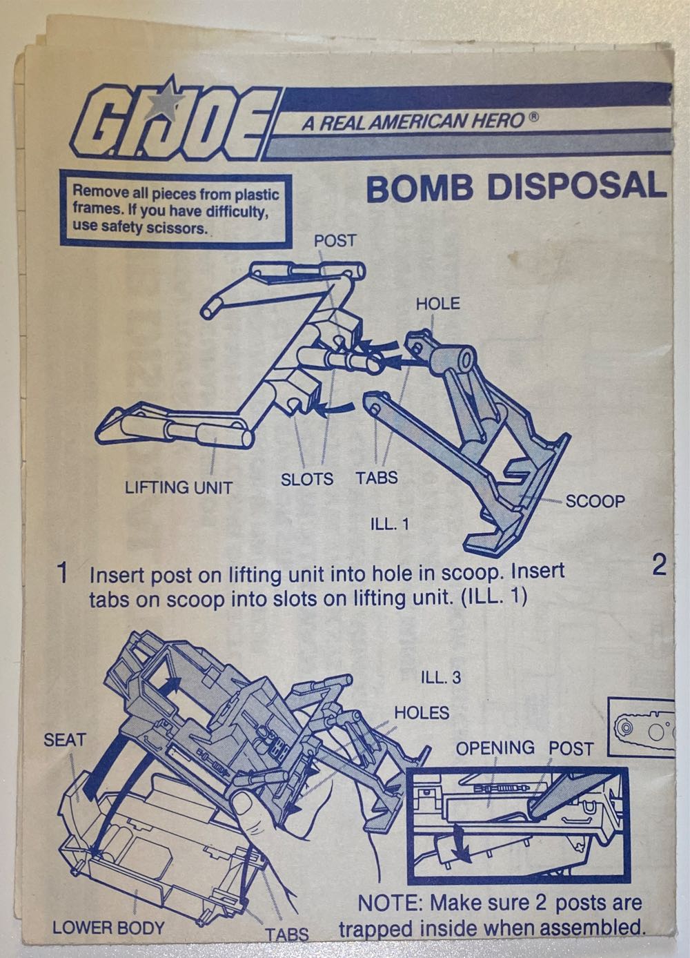 Bomb Disposal - Hasbro - G.I. Joe (G I Joe) action figure collectible - Main Image 2