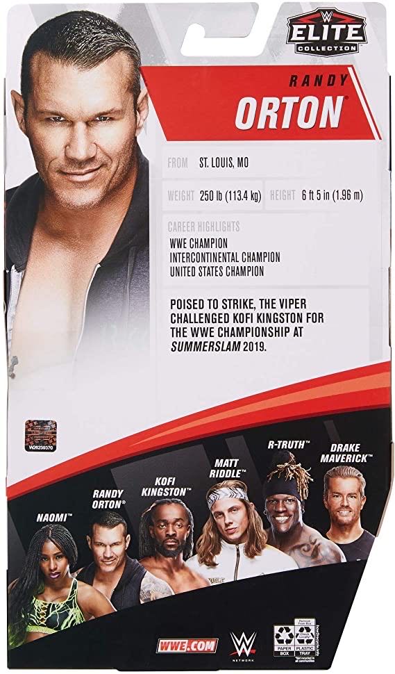 Randy Orton Elite 78 - Mattel Wwe (WWE Elite Collection 78) action figure collectible [Barcode 887961833683] - Main Image 2