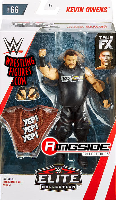 Kevin Owens Elite 66 - Mattel (WWE Elite Collection Series 66) action figure collectible [Barcode 887961729863] - Main Image 2