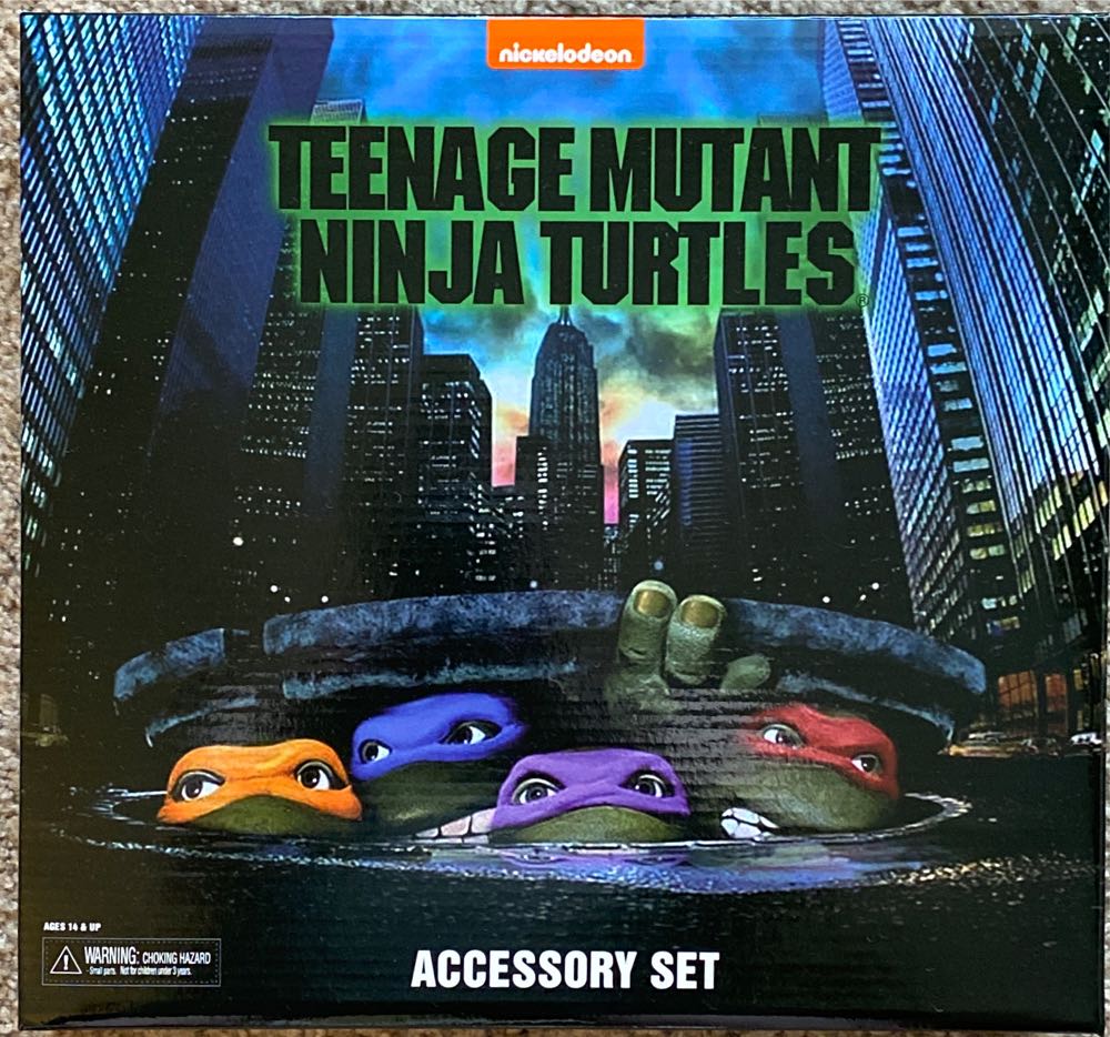 Accessory Pack - Neca/Reel Toys (Teenage Mutant Ninja Turtles: The Movie) action figure collectible [Barcode 634482541654] - Main Image 2