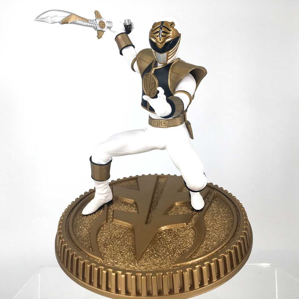 White Ranger Collectible Figure - PCS Collectibles (Power Rangers PCS Collectibles) action figure collectible - Main Image 2