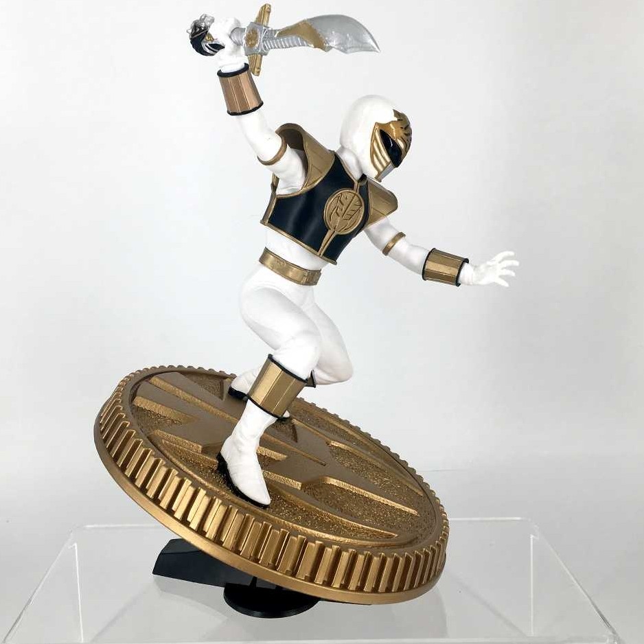 White Ranger Collectible Figure - PCS Collectibles (Power Rangers PCS Collectibles) action figure collectible - Main Image 3