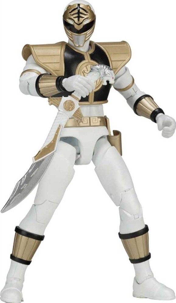 Mighty Morphin White Ranger - Bandai (Power Rangers Legacy Collection) action figure collectible - Main Image 2