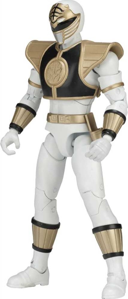Mighty Morphin White Ranger - Bandai (Power Rangers Legacy Collection) action figure collectible - Main Image 4