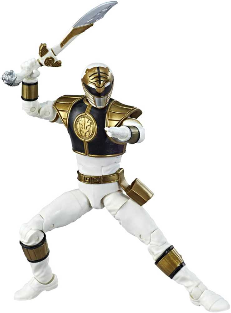MMPR White Ranger - Hasbro (Power Rangers Lightning Collection) action figure collectible - Main Image 4