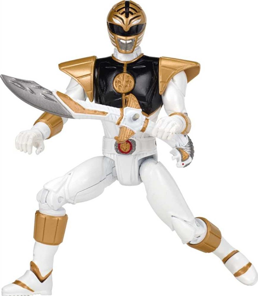 White Ranger Toys R Us Exclusive Figure - Bandai (Power Rangers Toys R Us Collection) action figure collectible - Main Image 3