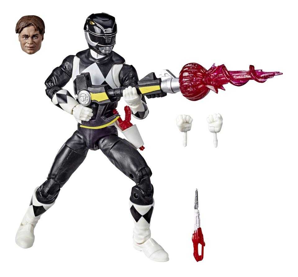 Mighty Morphin Black Ranger - Hasbro (Power Rangers Lightning Collection) action figure collectible - Main Image 2