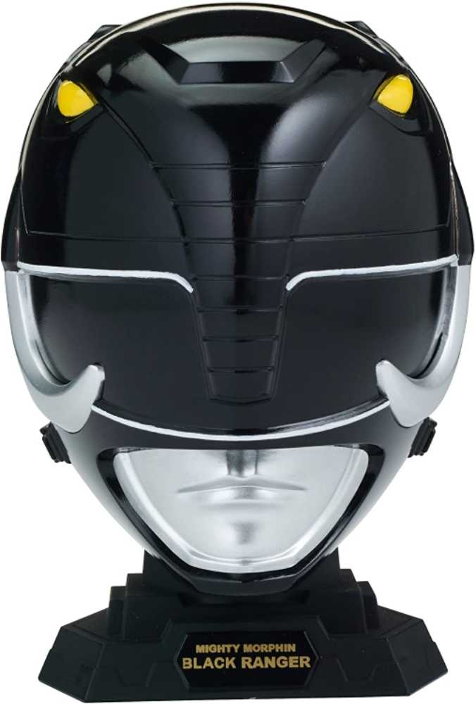 Mighty Morphin Black Ranger 1/4 Scale Helmet - Bandai (Power Rangers Legacy Collection) action figure collectible - Main Image 2