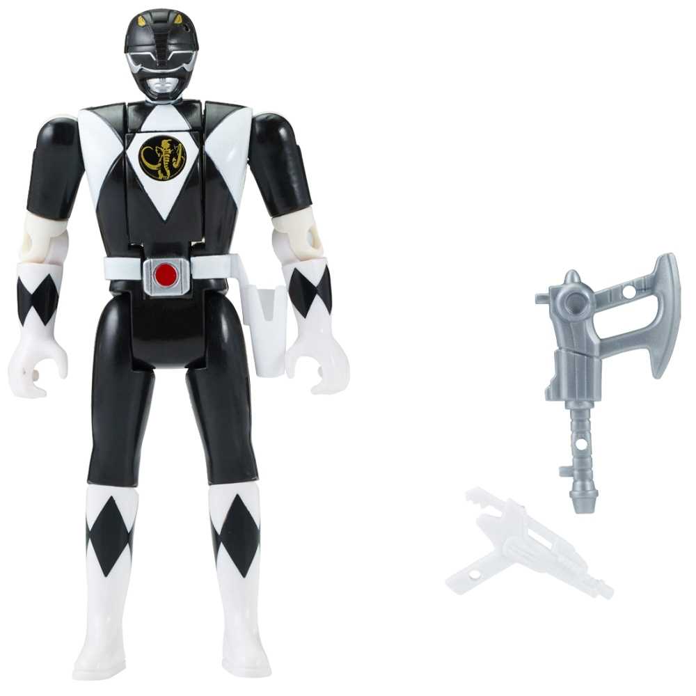 Mighty Morphin’ Black Ranger (Auto Morphin Legacy) - Bandai (Auto Morphin Power Rangers) action figure collectible - Main Image 2