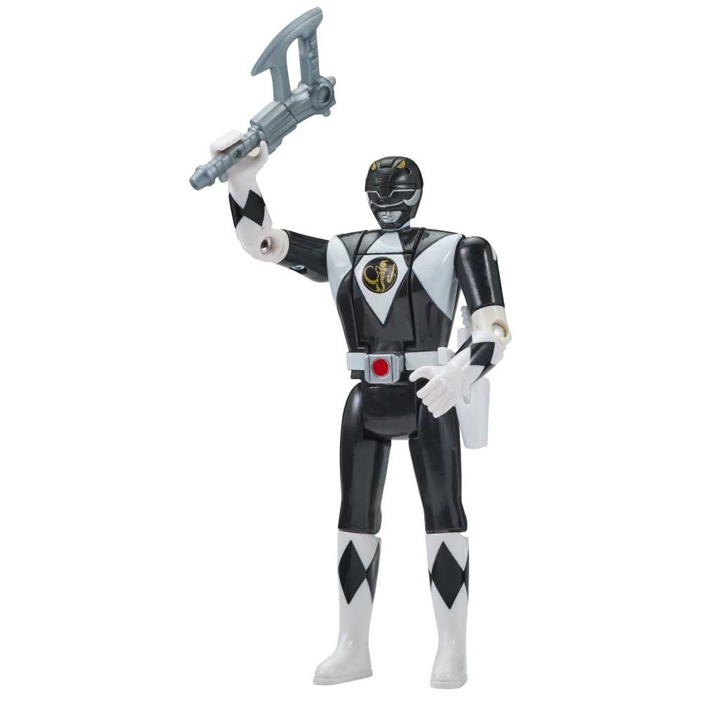 Mighty Morphin’ Black Ranger (Auto Morphin Legacy) - Bandai (Auto Morphin Power Rangers) action figure collectible - Main Image 3