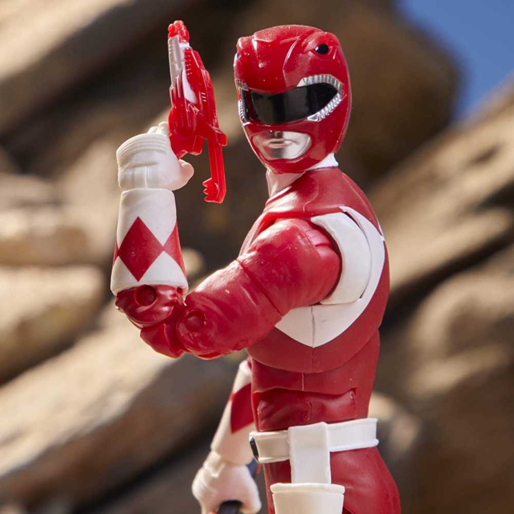 Power Rangers: Mighty Morphin Red Ranger - Hasbro (Power Rangers Lightning Collection) action figure collectible - Main Image 4