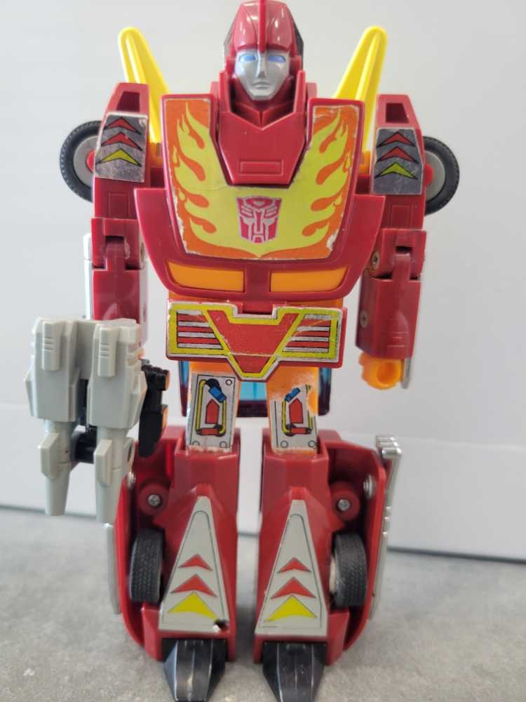 Hot Rod Targetmaster (Robot Mode) - Hasbro (1987) action figure collectible - Main Image 2