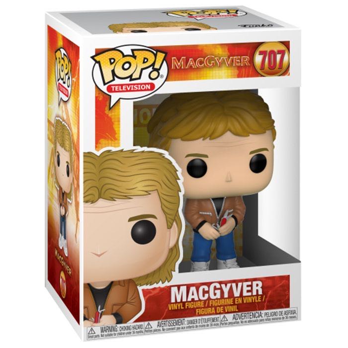 Funko Pop Television: Macgyver Macgyver Collectible Figure Multicolor  action figure collectible [Barcode 889698326971] - Main Image 2