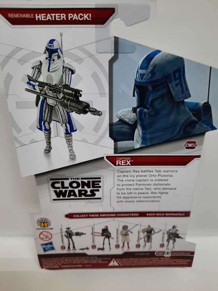 Captain Rex - Hasbro (The Clone Wars (Red)) action figure collectible [Barcode 653569456957] - Main Image 2