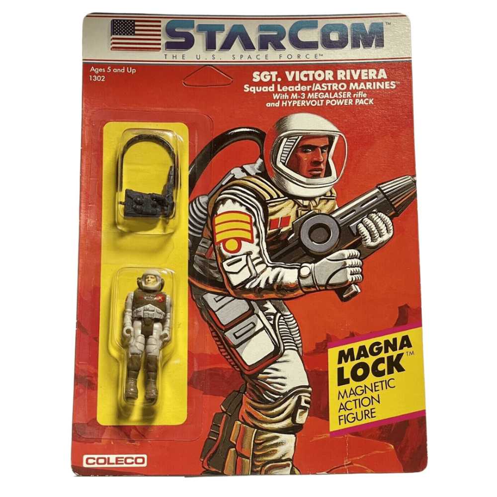Starcom Sgt. Victor Rivera - Coleco (StarCom) action figure collectible - Main Image 2