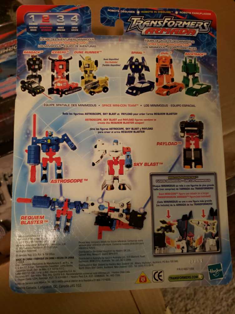 Transformers Armada Astroscope Payload Sky Blast   action figure collectible [Barcode 076930807323] - Main Image 2