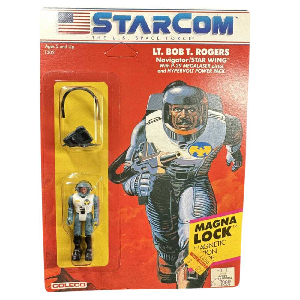 Starcom Lt. Bob T. Rogers - Coleco (StarCom) action figure collectible - Main Image 2