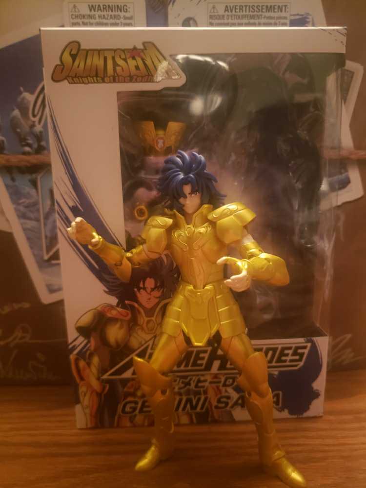 Gemini Saga - Bandai America, Inc. (Saint Seiya) action figure collectible [Barcode 045557369224] - Main Image 1