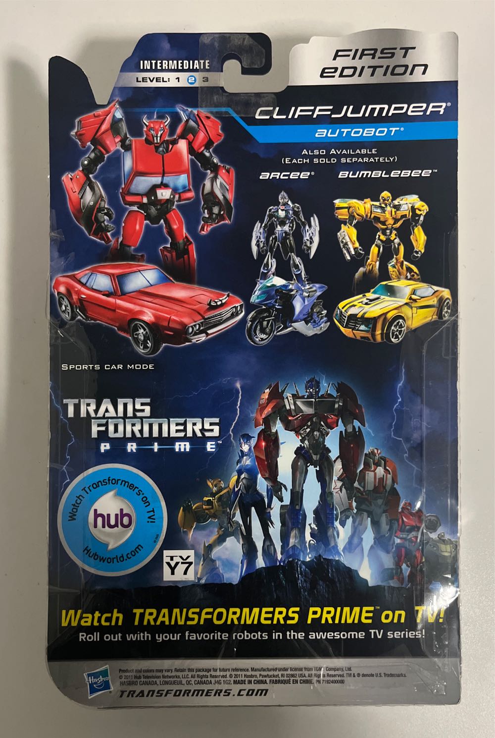 Cliffjumper - Takara Tomy (Transformers: Prime) action figure collectible [Barcode 4904810437765] - Main Image 2