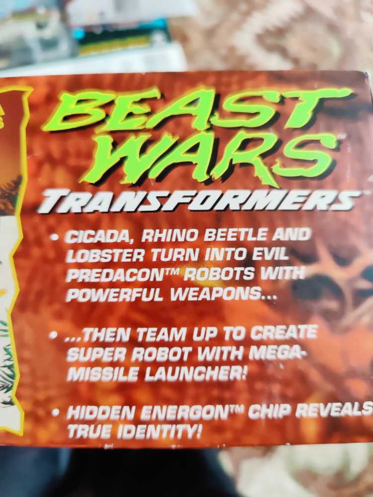 Tripredacus (Ram Horn, Sea Clamp & Cicadacon) - Hasbro (Transformers: Beast Wars) action figure collectible [Barcode 076281803593] - Main Image 2