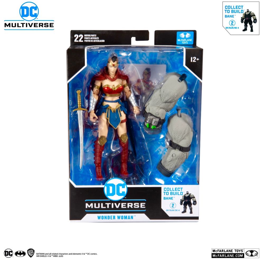 DC Multiverse Batman: Last Knight on Earth Series WONDER WOMAN (BAF Bane) - McFarlane (DC Multiverse) action figure collectible - Main Image 2