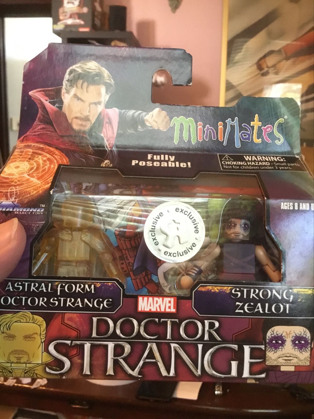 Zealot Marvel Dr Strange & Strong Zealot Us Exclusive Astral Form Doctor Strange Strong - Diamond Select Toys (Doctor Strange) action figure collectible [Barcode 699788202883] - Main Image 2