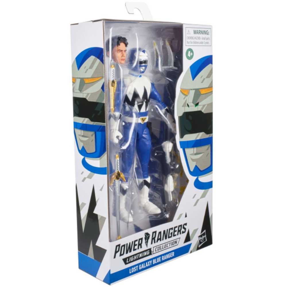 Lost Galaxy Blue Ranger  - Hasbro (Power Rangers Lightning Collection) action figure collectible [Barcode 95161020] - Main Image 2