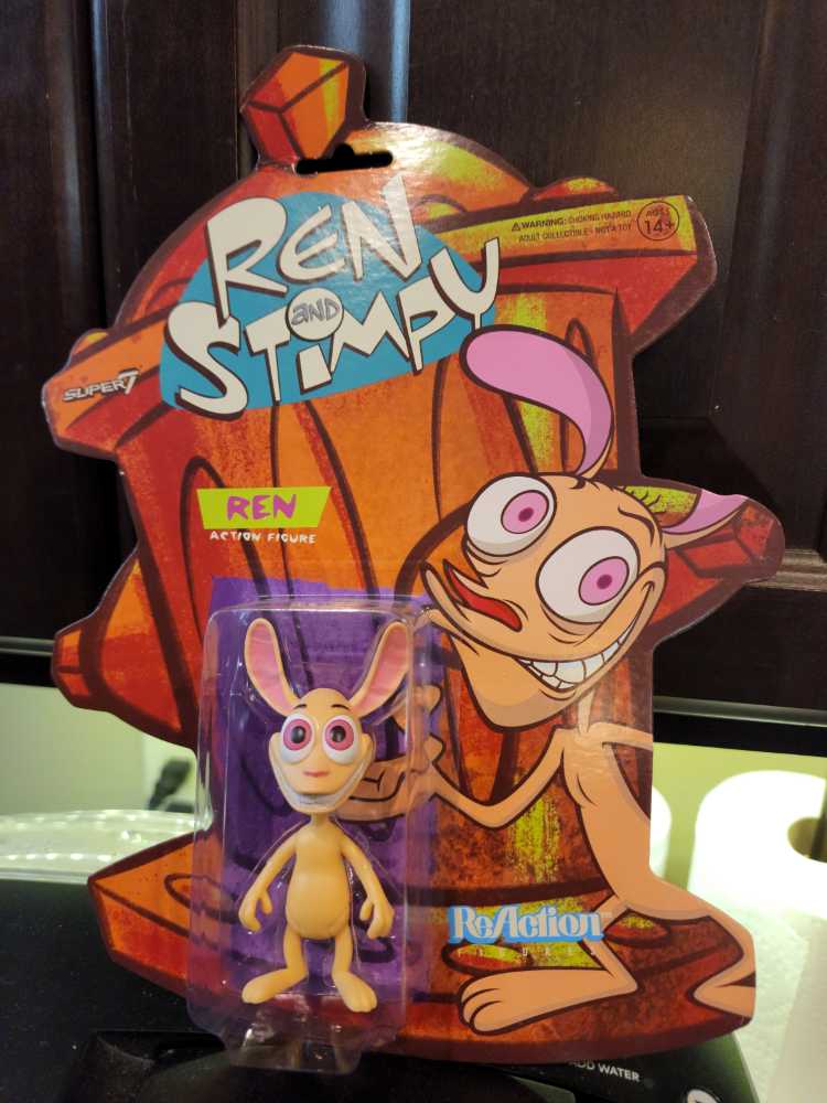 Ren - Super 7/ReAction (Ren And Stimpy) action figure collectible [Barcode 811169039387] - Main Image 4