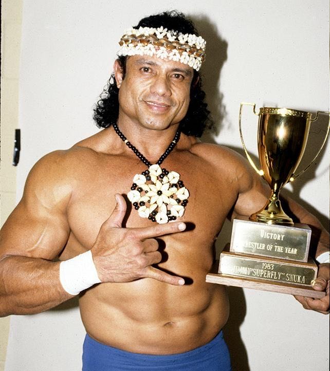 WWE Jimmy “Superfly” Snuka - Jakks Pacific (WWE Jakks Pacific Superstars Series 3) action figure collectible [Barcode 039897906409] - Main Image 3