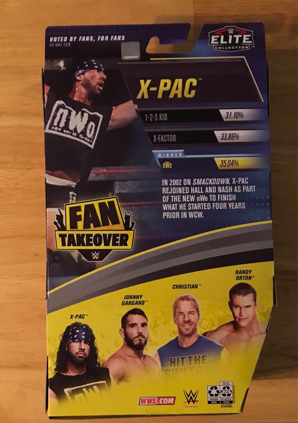 X-Pac - Mattel (WWE Elite Collection) action figure collectible [Barcode 887961948066] - Main Image 2