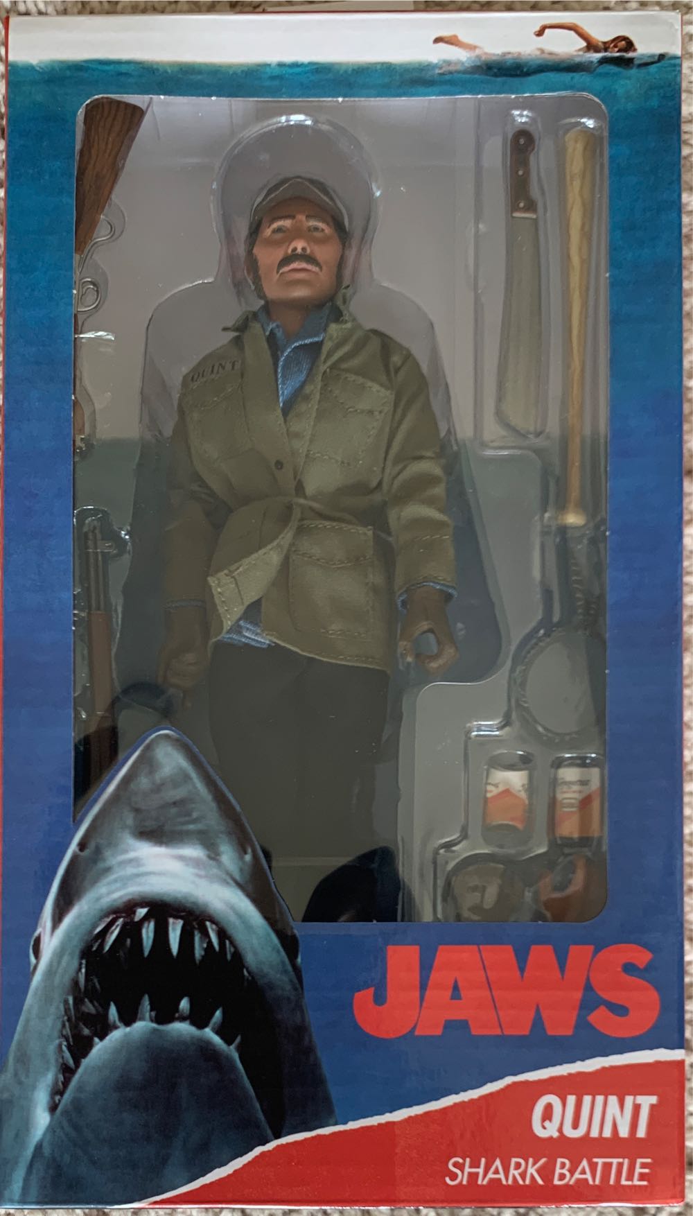 Jaws - Quint Shark Battle - Neca (Jaws) action figure collectible [Barcode 634482033425] - Main Image 2