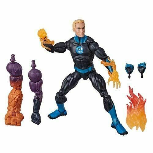 Marvel Legends: Human Torch - Hasbro (Marvel Legends (BAF - Super Skrull)) action figure collectible - Main Image 2
