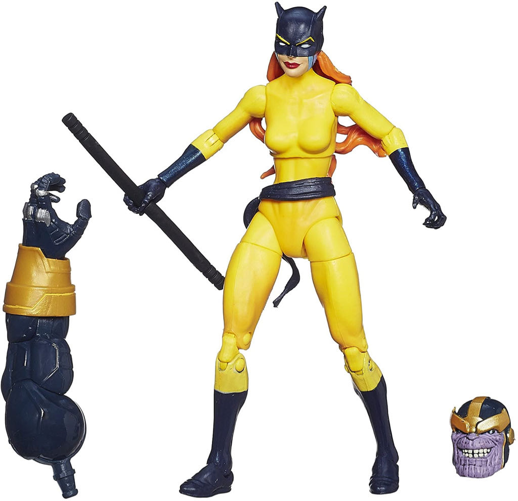 5: Hellcat - Hasbro (Marvel: 2015: 6 IN: Legends: Thanos) action figure collectible - Main Image 2