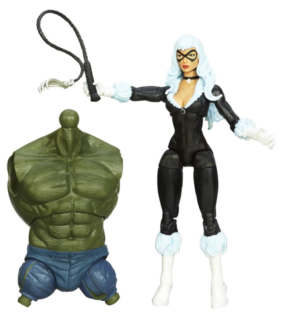 Black Cat - Hasbro - Marvel Legends (Hasbro BAF Wave: Ultimate Green Goblin) action figure collectible - Main Image 2