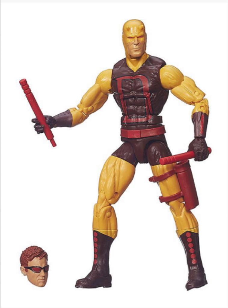 Daredevil (Yellow Suit) - Hasbro (Walgreens Exclusive) action figure collectible - Main Image 2