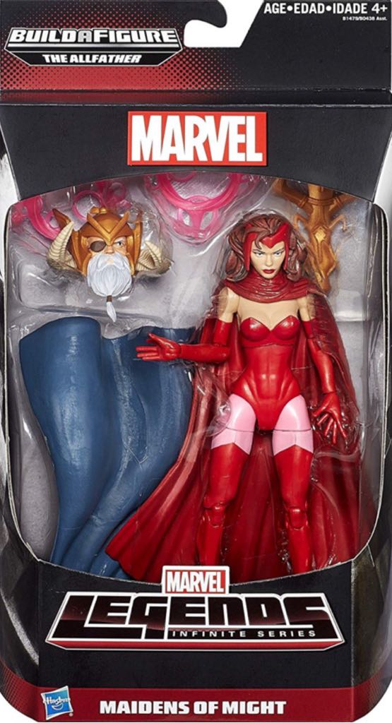 Scarlet Witch (Classic) - Hasbro - Marvel Legends (Hasbro BAF Wave: Odin/Thor King) action figure collectible - Main Image 2