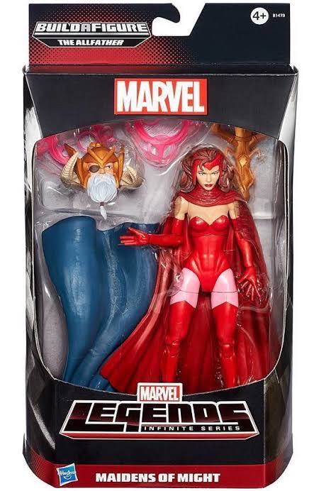 Scarlet Witch (Classic) - Hasbro - Marvel Legends (Hasbro BAF Wave: Odin/Thor King) action figure collectible - Main Image 3